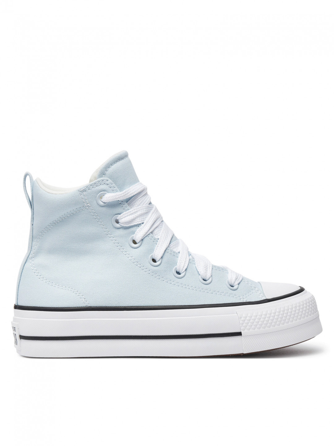 Converse Plátěnky Chuck Taylor All Star Padded Lift Platform A10452C Šedá